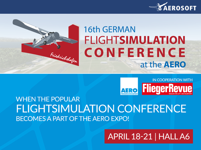 16th German Flight Simulation Conference at the Aero